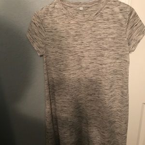 Light Gray T-shirt dress